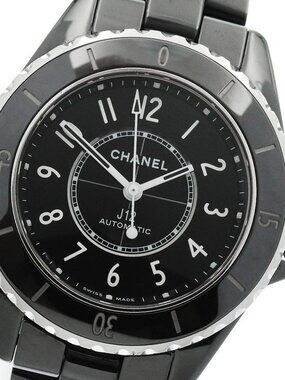 CHANEL J12 Calibre 12.2 H5696 Black ceramic Automatic Ladies Watch_948877